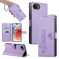 Funda para teléfono de piel vegana con cierr...
