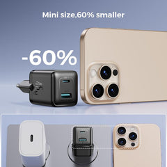 Cargador rápido GaN de doble interfaz USB y ...