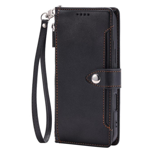 Funda para teléfono de piel vegana con crema...