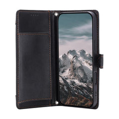 Funda para teléfono de piel vegana con crema...