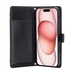 Funda para teléfono de piel vegana con crema...