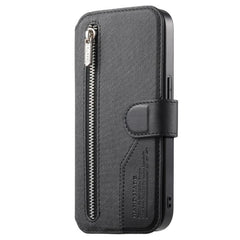 Funda de cuero para teléfono con cremallera,...