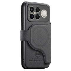 Funda de cuero para teléfono con cremallera,...