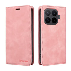 Funda de cuero antirrobo con protección RFID...