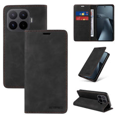 Funda de cuero antirrobo con protección RFID...