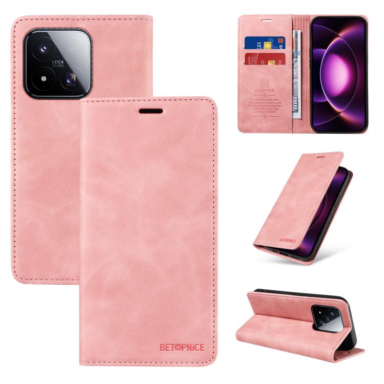 Funda de cuero antirrobo con protección RFID...