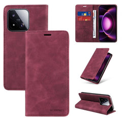 Funda de cuero antirrobo con protección RFID...