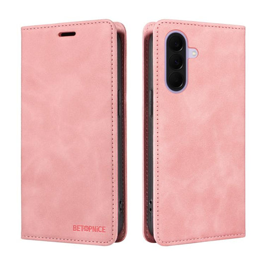Funda de cuero antirrobo con protección RFID...