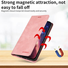 Funda de cuero antirrobo con protección RFID...