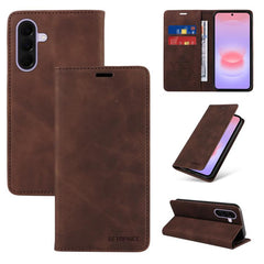 Funda de cuero antirrobo con protección RFID...