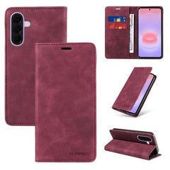 Funda de cuero antirrobo con protección RFID...