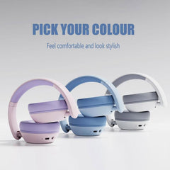 Auriculares inalámbricos supraaurales BT08C para niños