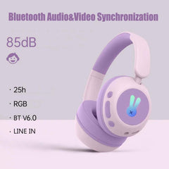 Auriculares inalámbricos supraaurales BT08C para niños