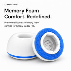 XDcase 3 Pairs Replacement Silicone Sponge E...