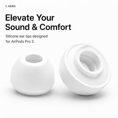 Kit de 5 pares de almohadillas de silicona d...