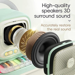 Altavoz Bluetooth mini karaoke C60