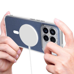 Funda para teléfono MagSafe de acrílico tran...