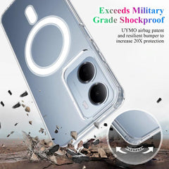 MagSafe Clear Acrylic PC Hybrid TPU Phone Ca...
