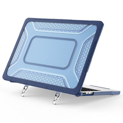 PC Hybrid TPU Honeycomb Metal Stand Laptop P...