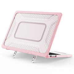 PC Hybrid TPU Honeycomb Metal Stand Laptop P...