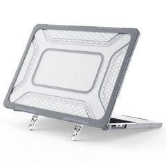 PC Hybrid TPU Honeycomb Metal Stand Laptop P...