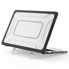 PC Hybrid TPU Honeycomb Metal Stand Laptop P...