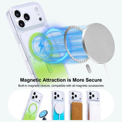 Funda magnética para teléfono con resina epo...
