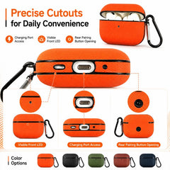 Funda protectora para auriculares de cuero d...