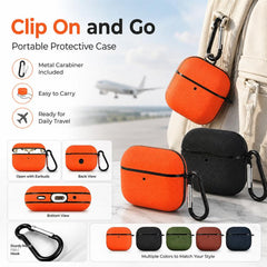 Funda protectora para auriculares de cuero d...