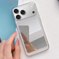 Funda de TPU con efecto espejo para teléfono...
