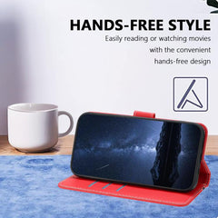 Funda para teléfono de piel vegana con ranur...