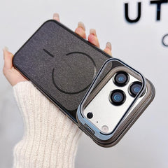 Funda magnética cepillada para teléfono con ...