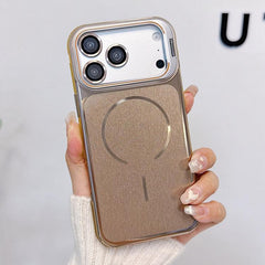 Funda magnética cepillada para teléfono con ...