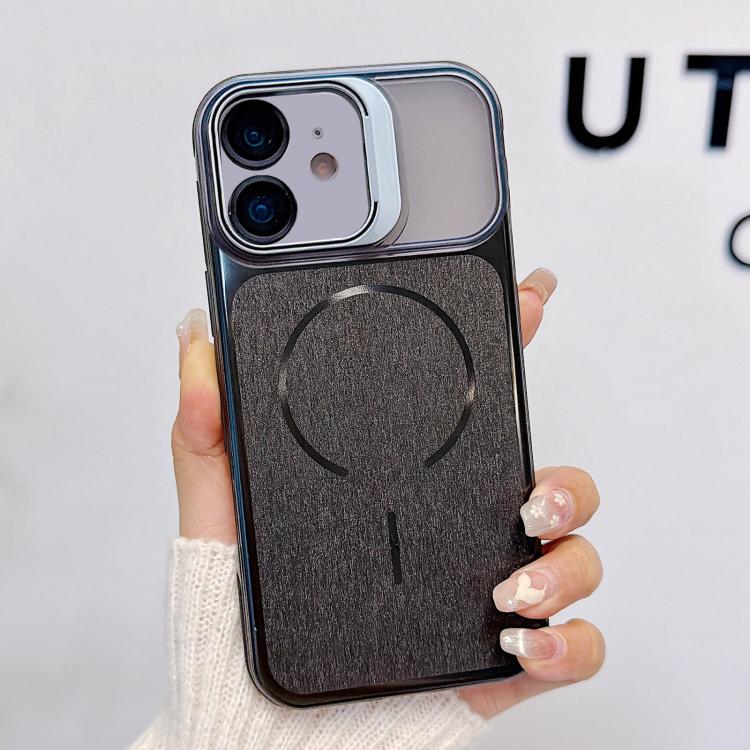Funda magnética cepillada para teléfono con ...