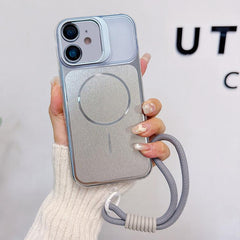Brushed Magnetic Phone Case with Lens Frame ...
