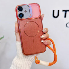 Brushed Magnetic Phone Case with Lens Frame ...