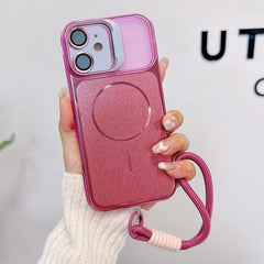 Brushed Magnetic Phone Case with Lens Frame ...