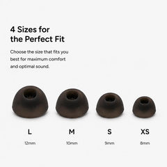 XDcase 4 Pairs Replacement Silicone Ear Tips...