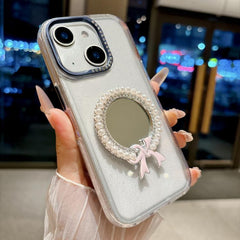 Crystal Series Round Pearl Mirror Shockproof...
