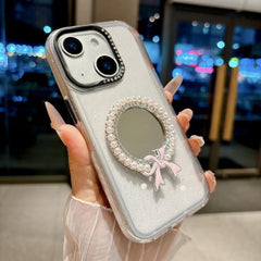 Crystal Series Round Pearl Mirror Shockproof...