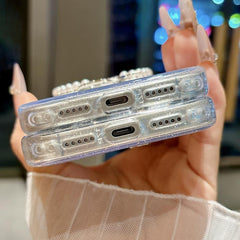 Funda para teléfono Crystal Series Round Pea...