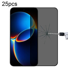 25pcs Full Cover Anti-peeping Tempered Glass...