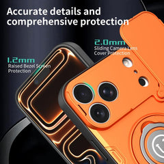 Funda magnética deslizante para teléfono Cam...