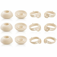 Kit de 6 pares de almohadillas de silicona d...