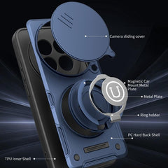 Funda magnética deslizante para teléfono Cam...