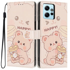 Colorful Painting Vegan Leather Phone Case w...