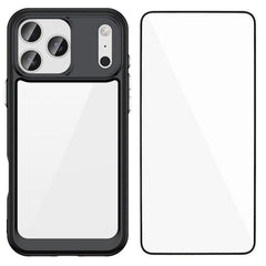 Funda para teléfono de TPU acrílico con boto...