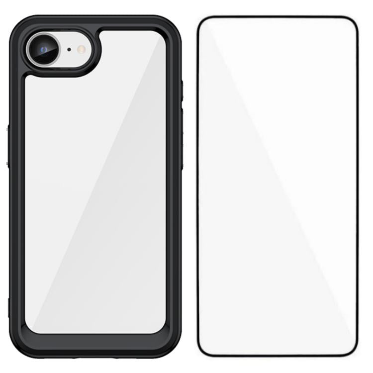 Funda para teléfono de TPU acrílico con boto...