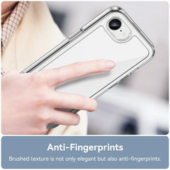 Funda para teléfono de TPU acrílico con boto...