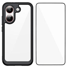 Funda para teléfono de TPU acrílico con boto...